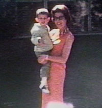 photo of Jay Rosenstein as a boy and his mother