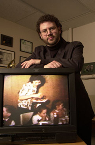 environmental portrait of the filmmaker